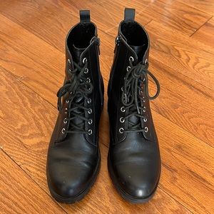 BP Black Leather Combat Boots 🖤